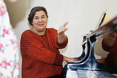 Anita Bender, Klavier und Fachbereichsleiterin Tasten